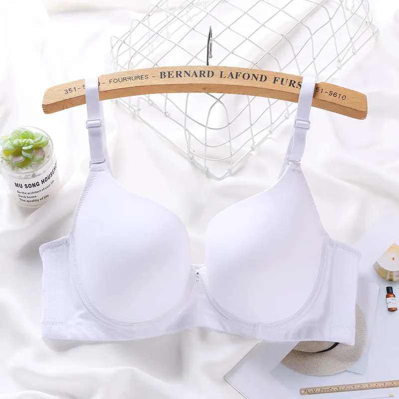SFYW35 plus Size Bra Thin Seamless smooth Adjustable Straps for Fat Women Bra Lingerie Sexy Push-up Bra