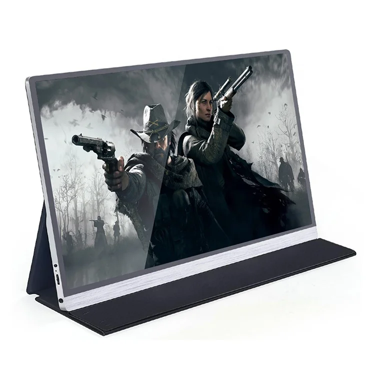 
Full HD IPS 4K Portable Monitor 15.6 inch with HD Type-C USB battery for Laptop PC 