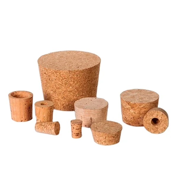 Drilling Cork Plugs With Holes Wooden Wine Bottle Cork Stoppers Customization Drilling Corks Lids Stoppers Plugs