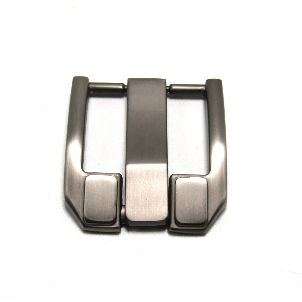 38mm Zinc Alloy Matte Silver Color Fashion Metal Ladi Pin Belt Buckle Belt Accessory