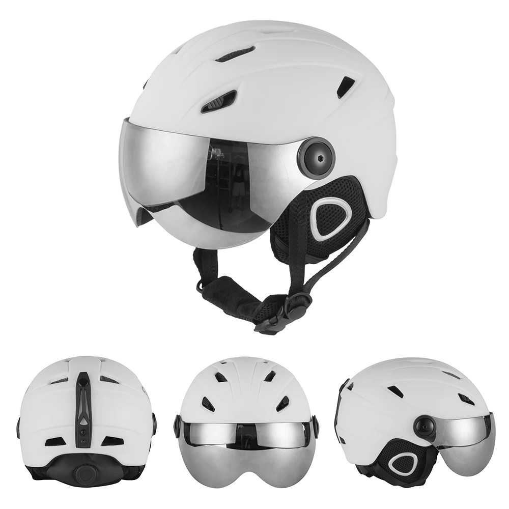 Custom Design In Mold Snow Board Helmet Ski Helmet With Visor