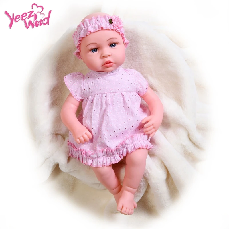 Handmade Non-Toxic Silicone Simulation realistic kids toys girl gift vinyl reborn baby Toddler dolls toys for kids