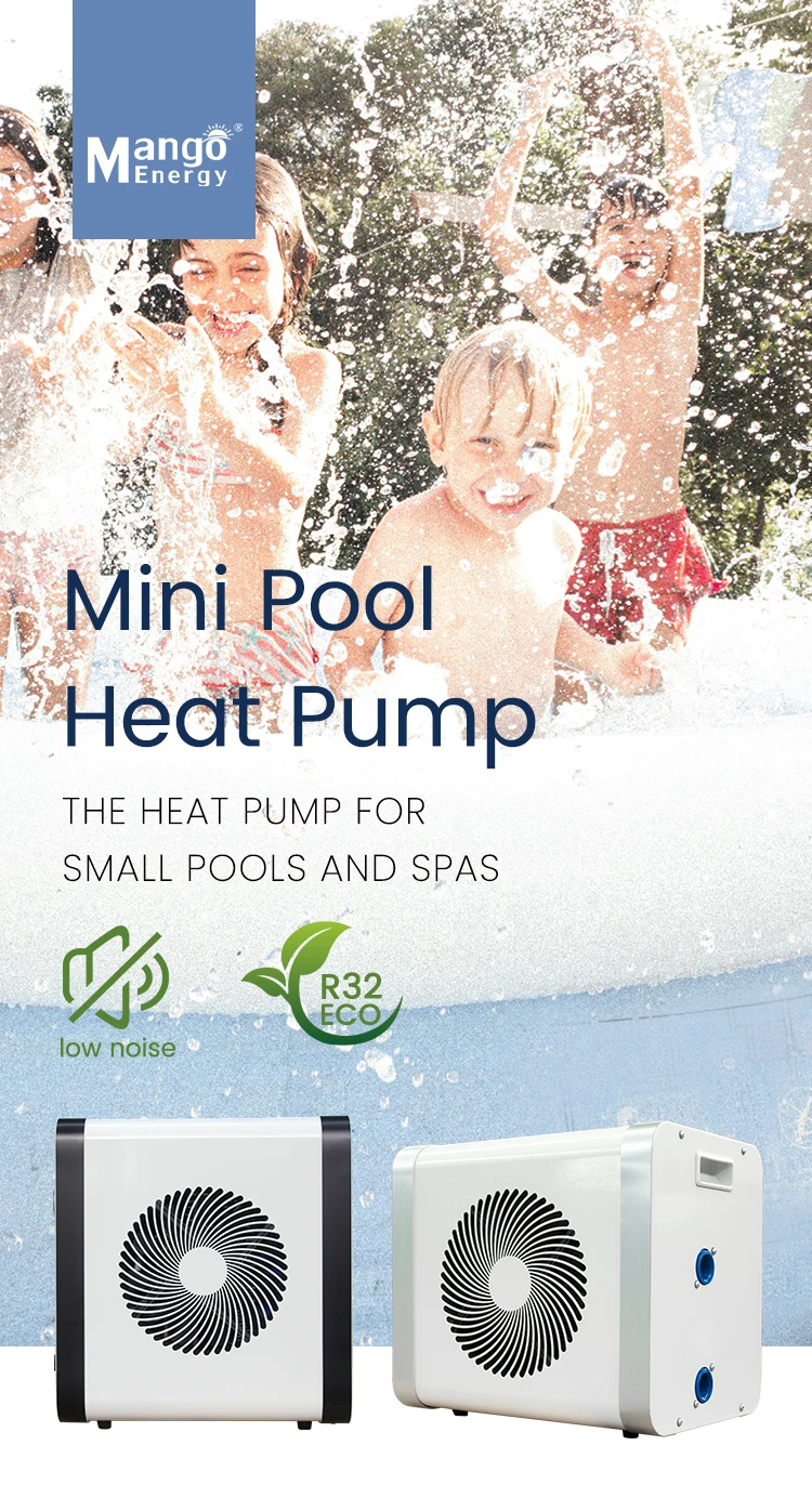 mini Swimming pool heat pump R32 low noise for household spa Pools Heating system water heater