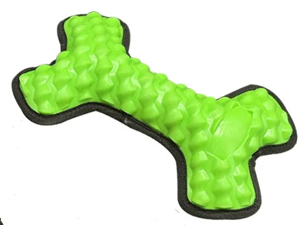 Wholesale  Bone Shape TPR Dog Toys Interactive Dog Toy Set Dog Chew Toy Cheap Durable Funny