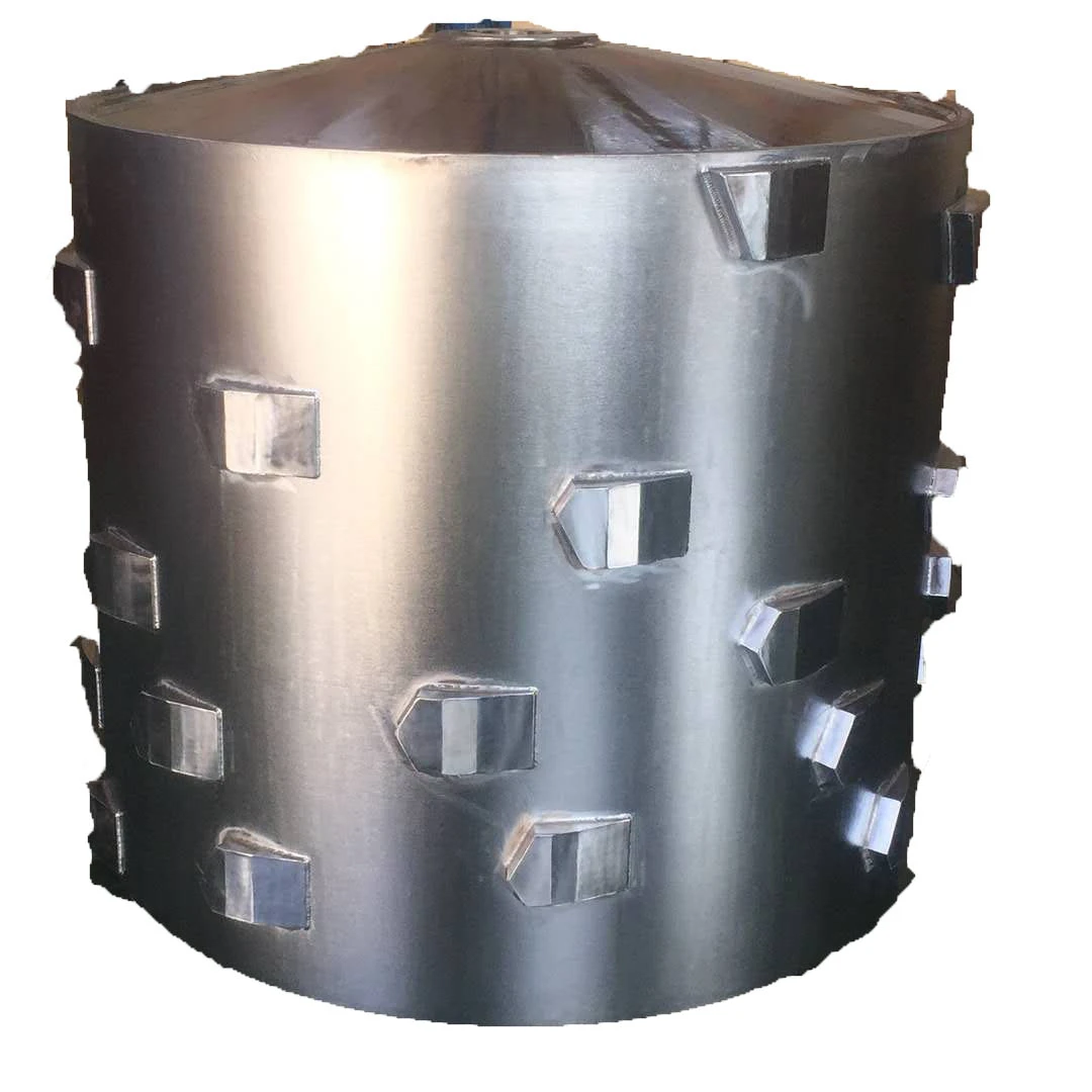 Waste Paper Screening Stainless Steel Wear -Resistant Pressure Screen Rotor For Pulp Making Machine