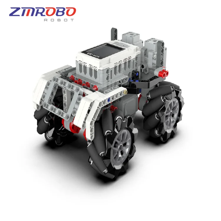 2024 New ZMROBO Robot Kit Intelligence Storm and Creative Expansion Supplement Parts Build  Cube Robot Set STEM Coding Education