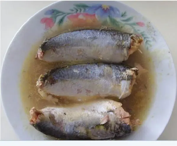 Жестяная Банка для морепродуктов рыбы скумбрии в
