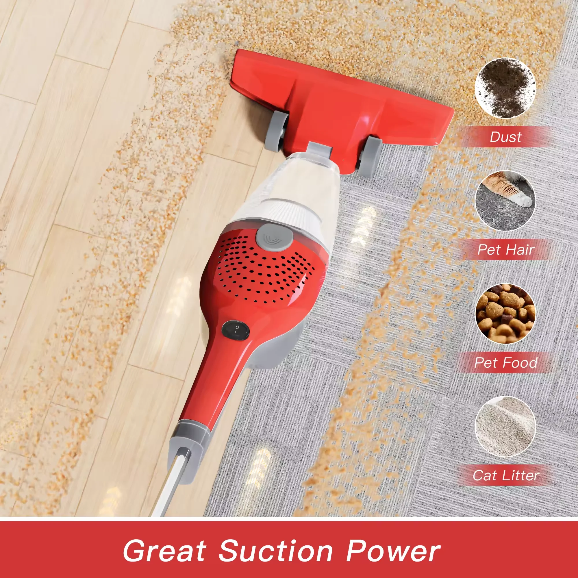 Handheld Home Hardwood Floor Care aspirateur 300W Vacuum Washer Dirty/Clean Water Tank Self-Cleaning corded vacuum cleaner