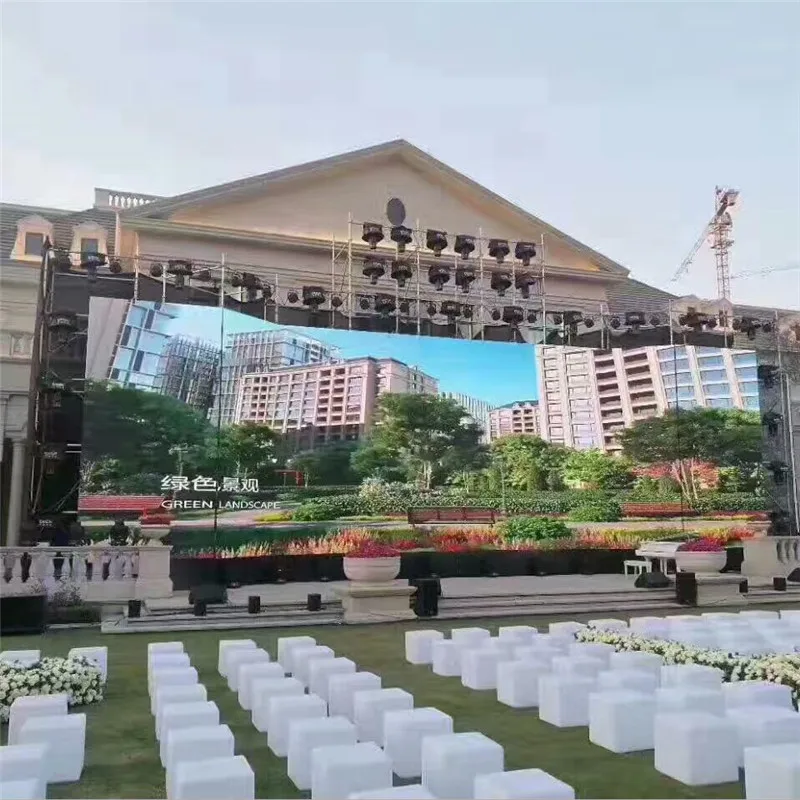 Outdoor stage rental led display screen 500x1000mm video wall panels