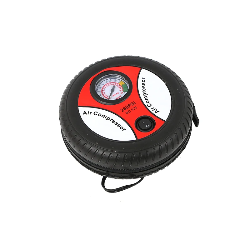 High Pressure Rubber-Tyred Car Tyre Pump Tire Inflators Portable Electric Air Pump Air Car Compressor