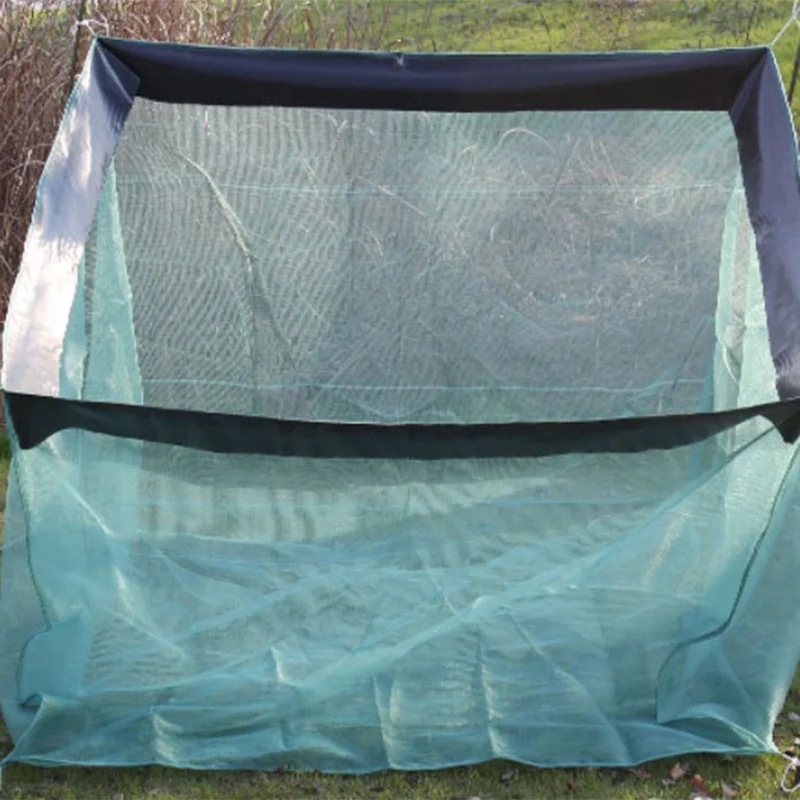 Knotted Tilapia Fish Farming Breeding Hapa Net Cage