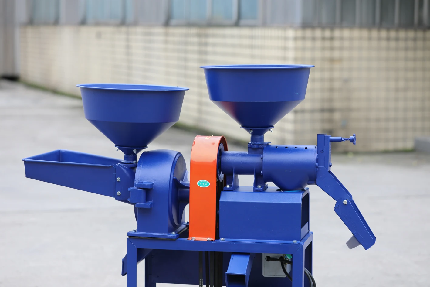 Home Use Automatic Millet Paddy Wheat Flour Mini Maize Combined Rice Mill Machine