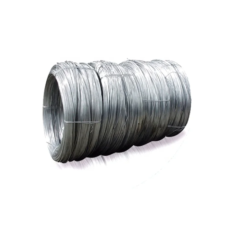China Factory High Quality 1mm 1.5mm 2.5mm 4mm Hot Dipped Carbon Steel Spring Steel Q195 SAE 1010 1008 Galvanized Wire Rod