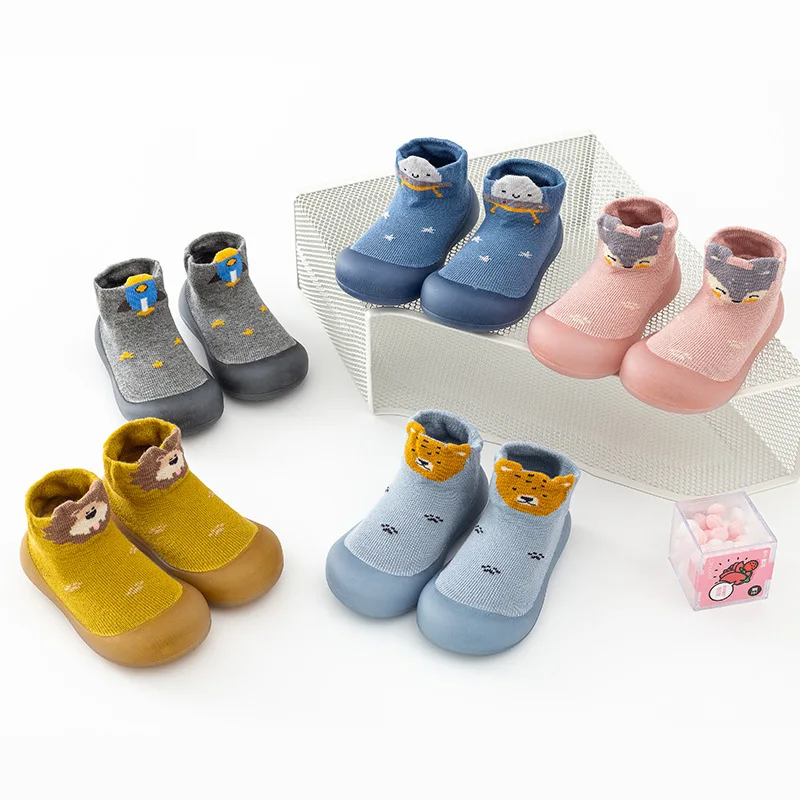
Animal colorful baby socks and shoes baby shoes socks rubber bottom soft sole baby sock shoes 