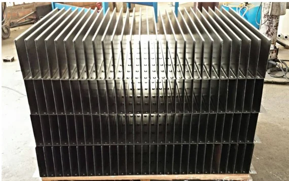 40mm fin pitch transformer Corrugated fin radiator manufacturer China