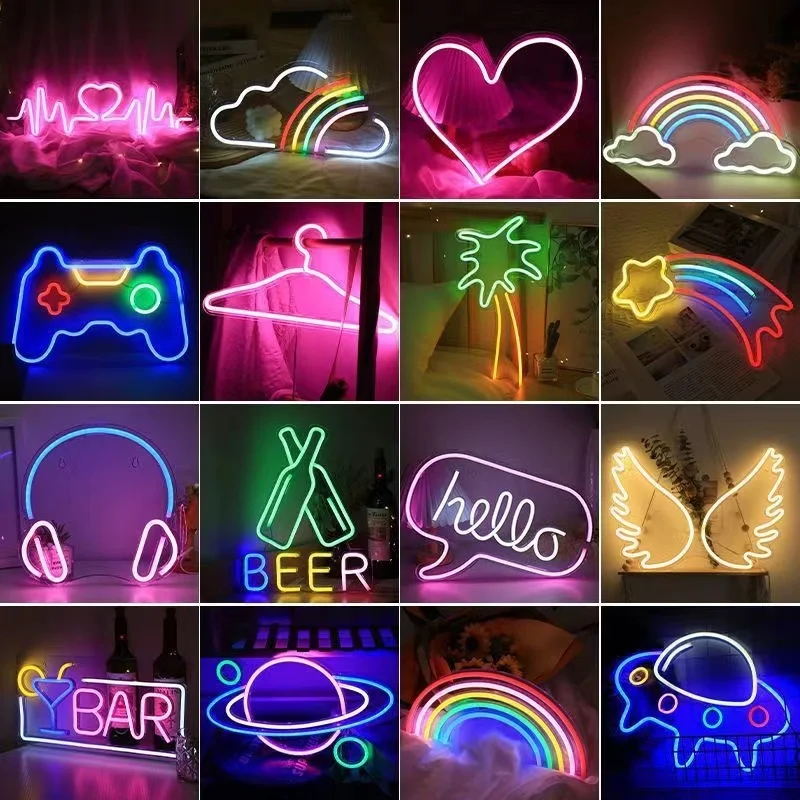 Winbo Custom Led Neon Light 3d Business Shop Workroom LOGO Neon Christmas Lights Sign
