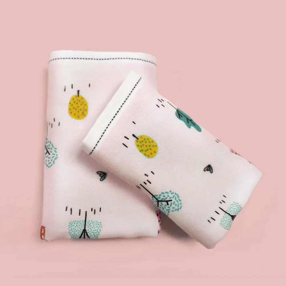 New Style Organic Cotton Baby Towel Gauze Super Soft Baby Bath Towel Super Absorbent Infant Towel