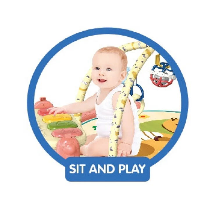 New baby toys musical kick play frame gym play baby padded play mat Foot Pedal Piano Pad