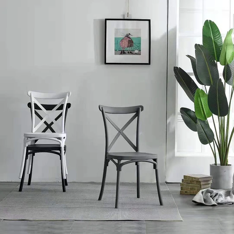 Обеденный стул пластиковые стулья оптовая продажа современные рестораны пластиковый белый литой полипропилен Штабелируемый Пластиковый садовый трансформер