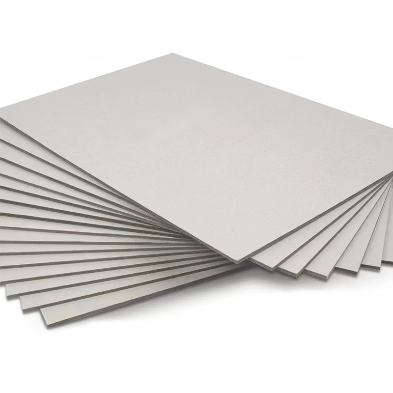 Guangdong 1mm Thick Grey Cardboard Paper Sheets 1.2mm Chipboard/Strawboard