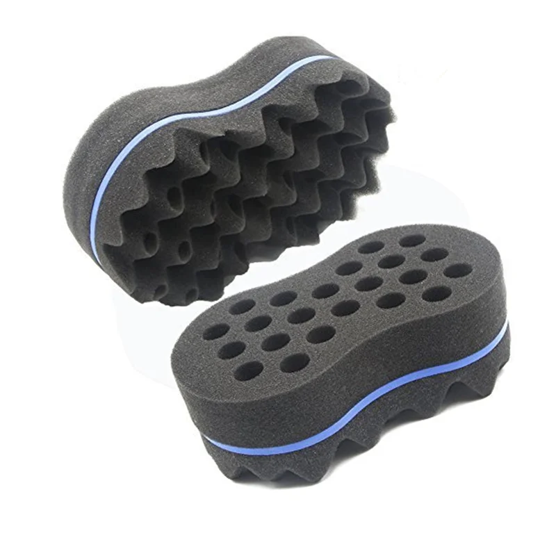 Hair Twist Brush For Black Men  Hair Curl Sponge Twist Sponge  With Holes Hair Sponge
