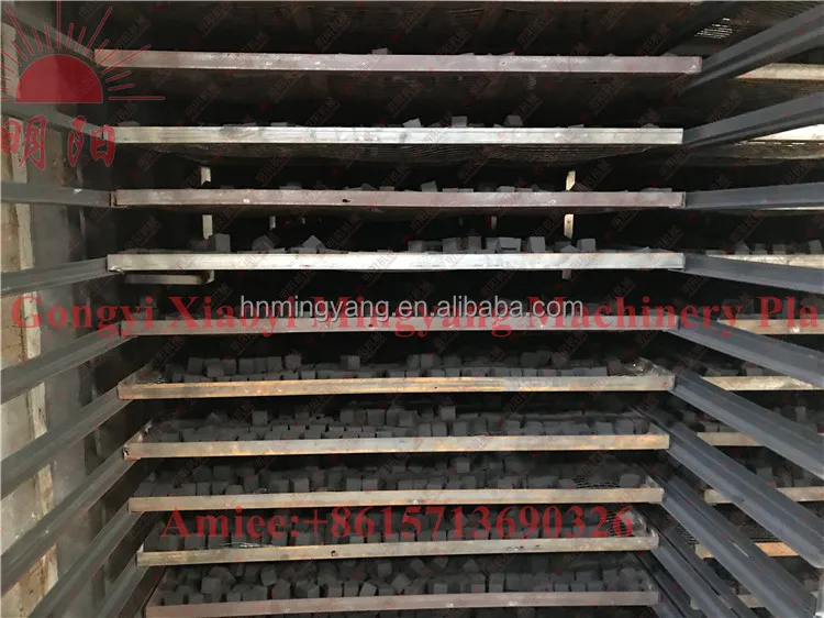  Сушильная машина с регулируемой температурой лотка для барбекю сушилка угля/минеральных брикетов