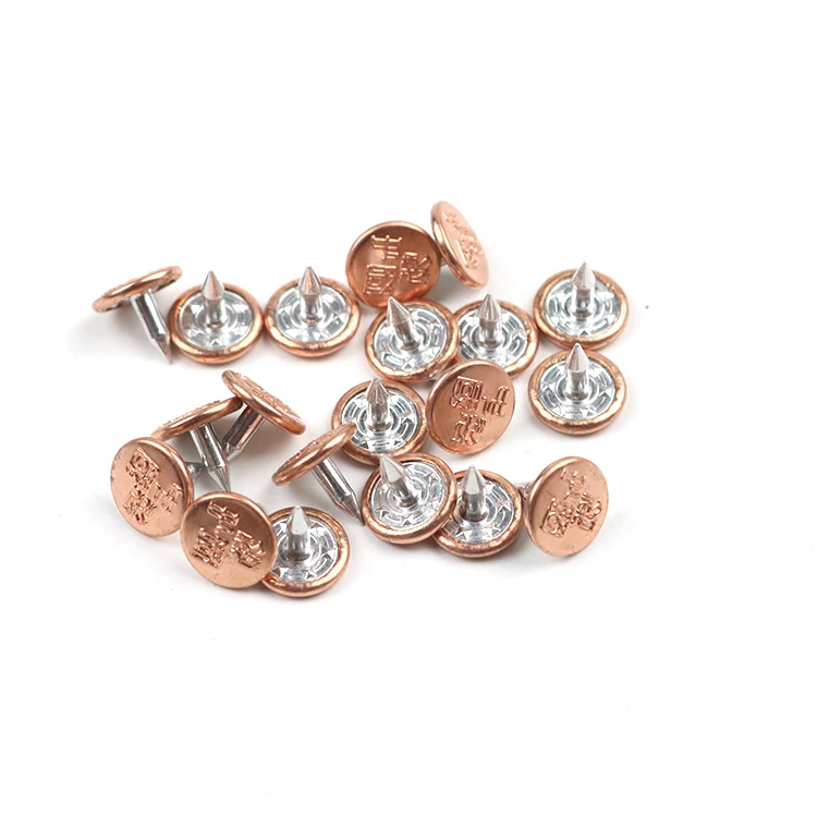 Factory screw aluminum nail for jeans rivets