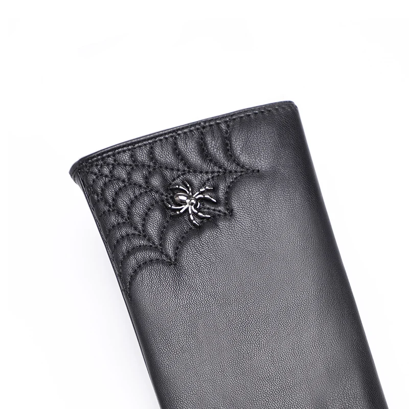 Hot Sale Style Real Leather Warm Cool Women Leather Winter Gloves