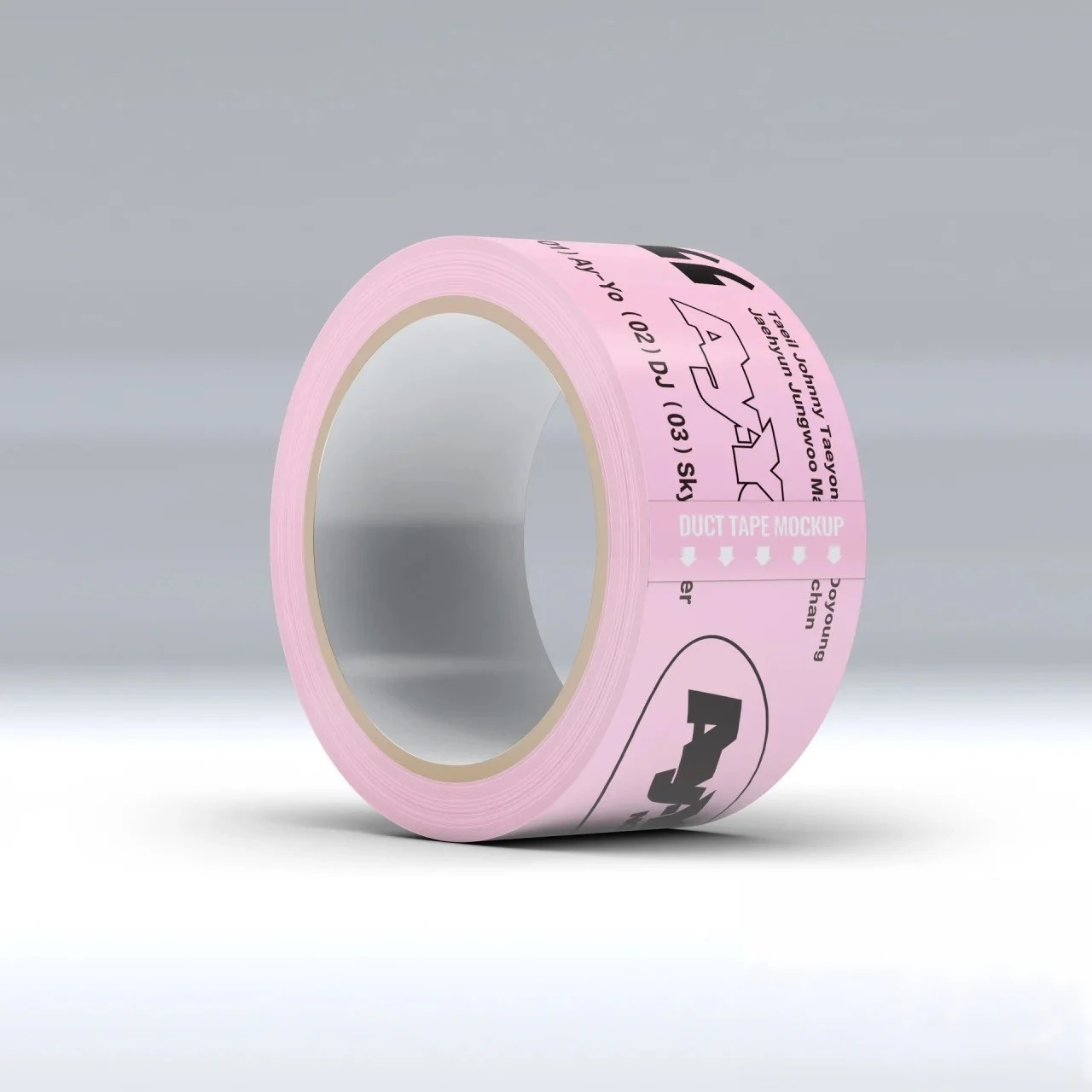 Self Adhesive Custom Brand Logo Clear Sealing Shipping Tape