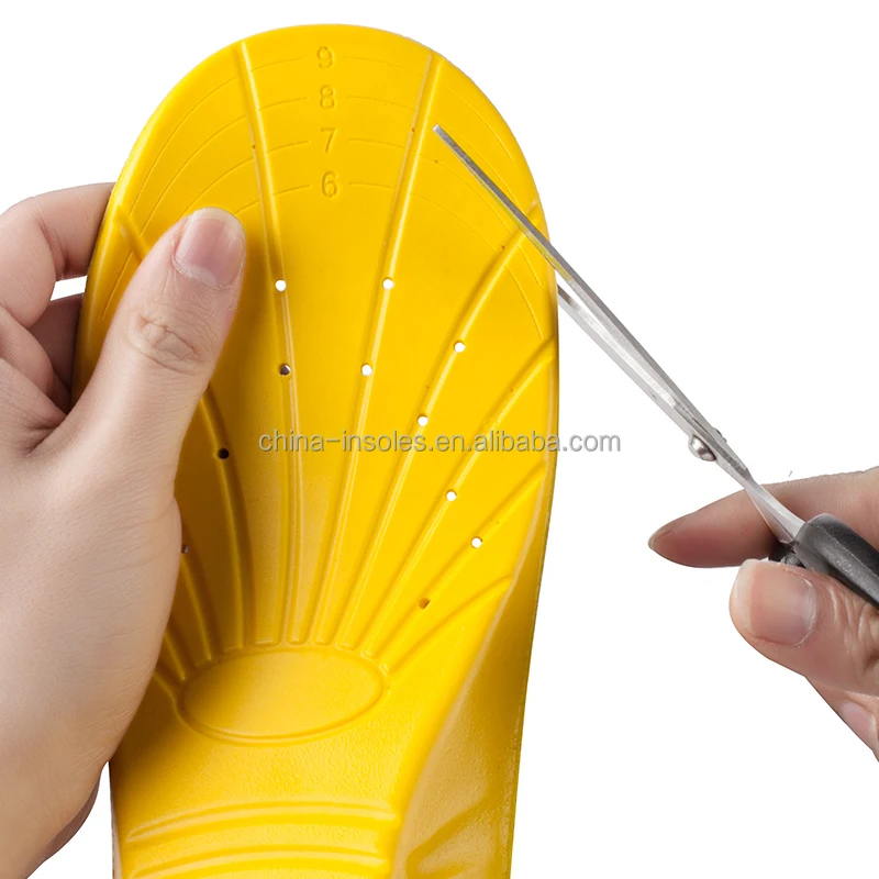 Custom soft comfortable memory basketball running foot sneaker insole shock absorption shoes foam sports insoles