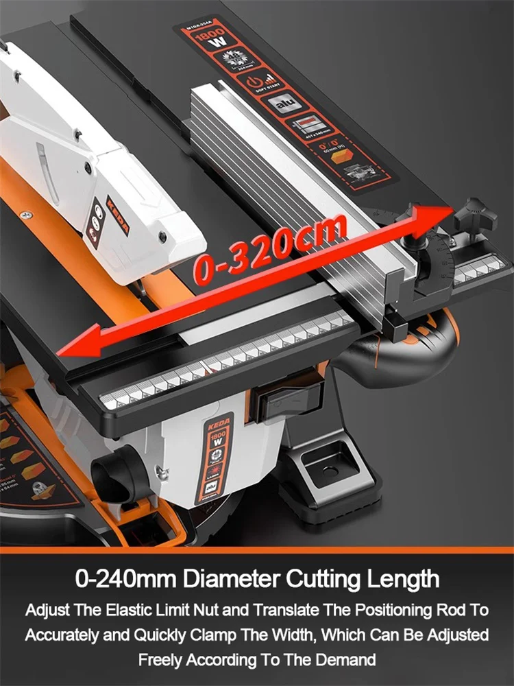 New Design Compound Electric Miter Saw Industrial Precision Circular Sliding Mitre Saw rotary round Electric Tools