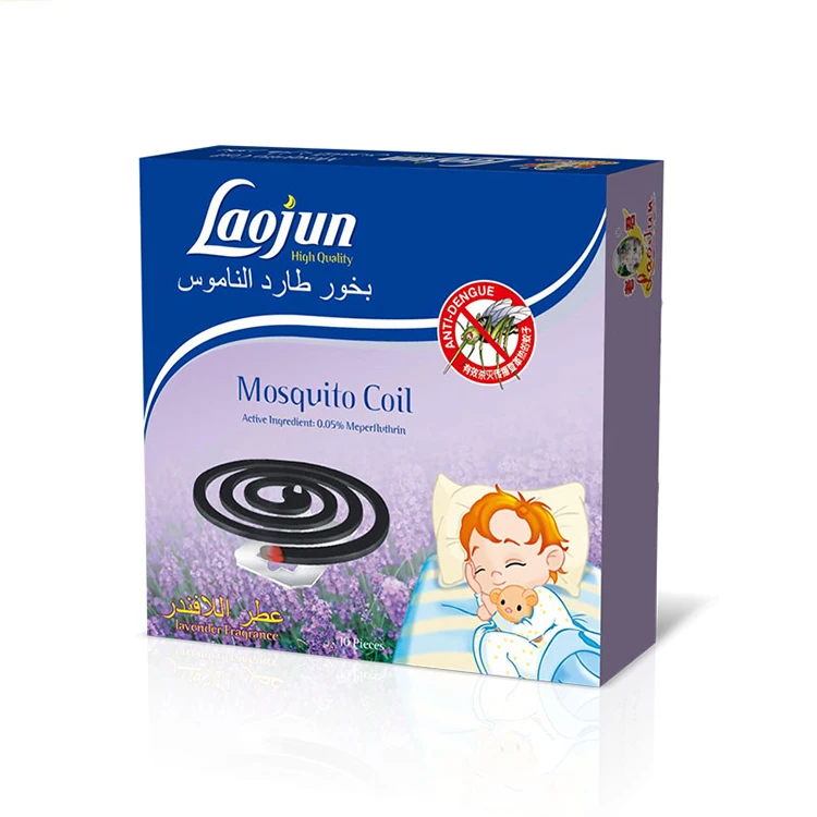 make Lavender Fragrance Brand Mosquito Coil Black
