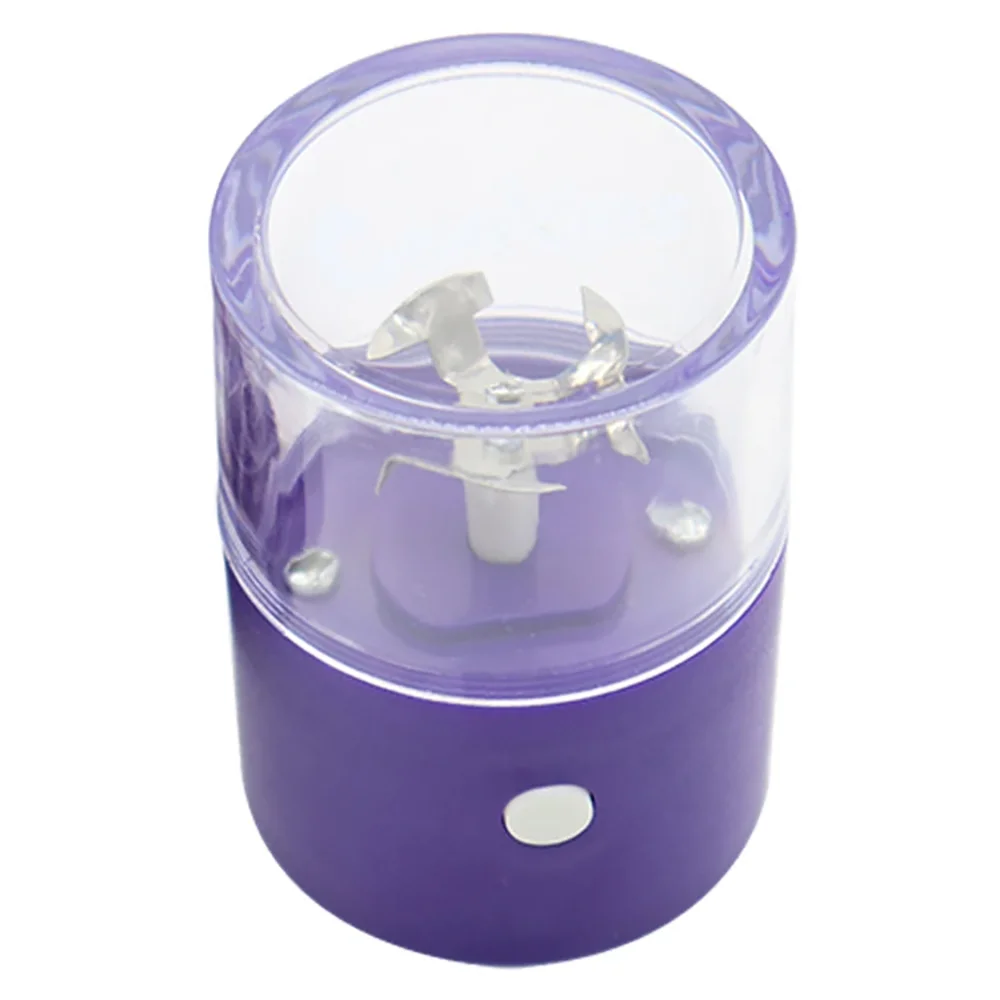 Electric Auto Grinder for Herb & Garlic Grinding Rechargeable Portable Electric Herb Crusher Machine  Rechargeable USB Grinder