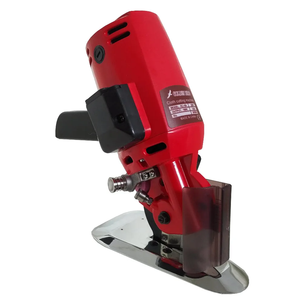 Chinese red RC-100 ONE YEAR warranty electric fabric cutter