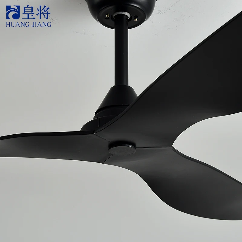 Best-Selling Modern Ceiling Fan with Simple Pure Color Design, 45 Inch Options, 220V, Remote Control, & 3 Durable ABS Blades