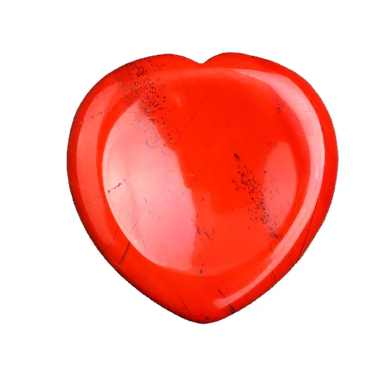 Natural Healing Reiki Massagem Chakra Worry Stone 35x45mm Thumb Gemstone Semi-Precious Stone Craft for Crystal Therapy