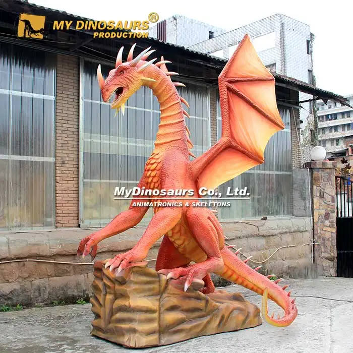 Z My Dino Park Amusement Exhibition Chinese Dragon Animatronic Dragon