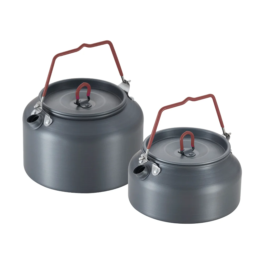 Factory Direct Portable Hiking Picnic Kettle And Outdoor Dining Tea Pot Set Camping Kettle Pot