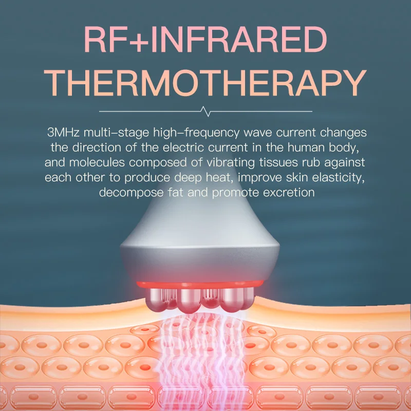 Portable 5in1 80k radio frequency vacuum rfultrasonic cavitationslimming machine home use beauty equipment