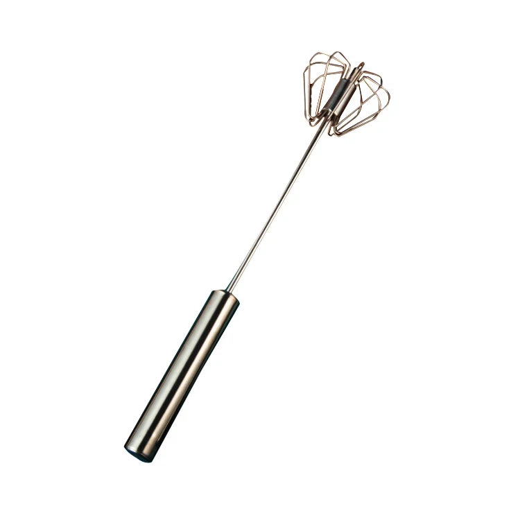 
Professional made good quality stainless steel semi-automatic eggbeater Cream whisk 
