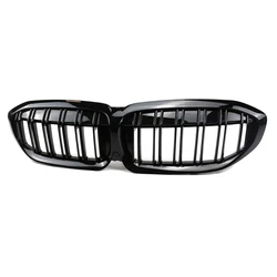 3 series G20 G28 2020+ ABS glossy black dual line kidney front grille double slat G20 front grille for BMW G20 G28