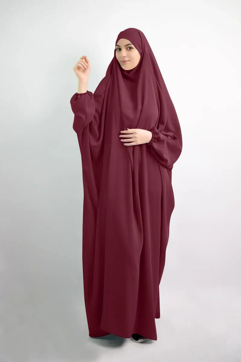 Manufacturer Supplied Sleeve Evening Islamic Muslim Long Dresses Abaya For Women Ramadan Robe