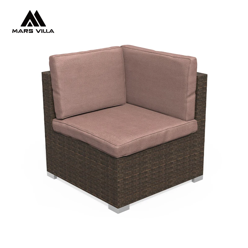 Luxury Modern Patio Garden Sofa Sets Outdoor Furniture Rattan/Wicker Sofa Set