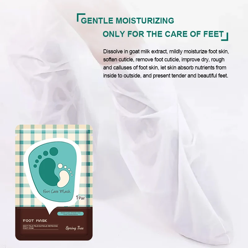 2021 Korean Best Selling Foot Skin Care Feet Dry Moisturizing Peeling Footmask Exfoliating Socks