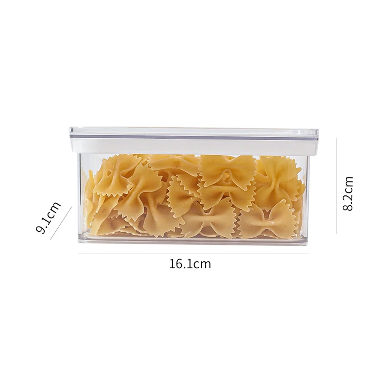 
Wholesale transparent containers plastic linyi retail food storage 52 container 