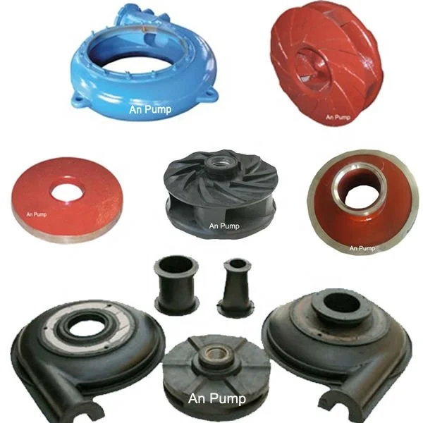 100% interchangeable Slurry Pump parts impellers Heavy Duty Industrial Mining Centrifugal Slurry Pump