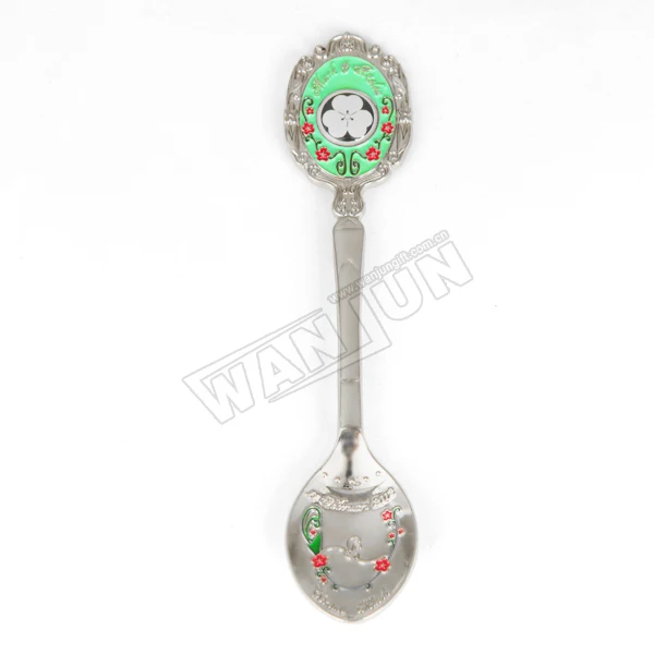 Customized enamel absinthe spoon