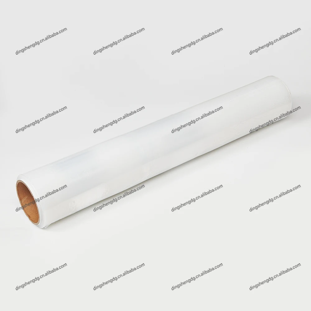 Self-adhesive Keep Fresh film PE Plastic Stretch Film Wrapping Supplier High Quality Customized Disposable Food Plastic Wrapper