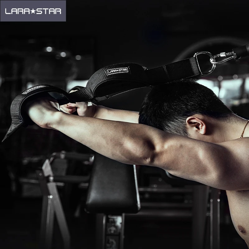 Drop Shipping Greater Range Of Motion Tricep Pull Down Rope For Push Downs Crunches Facepulls For Professional Gym