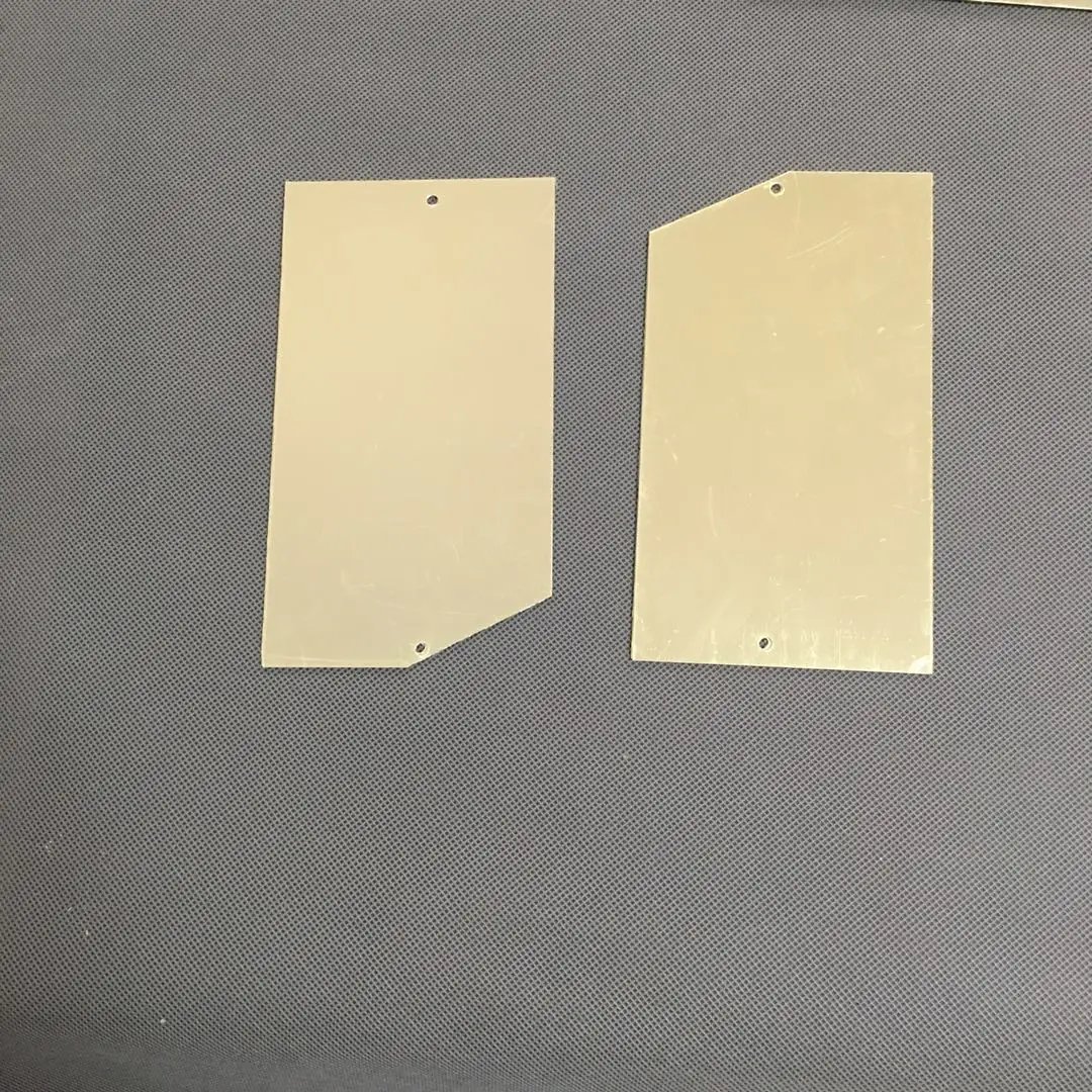 Aluminum reflector sheet plate for UV mercury lamps curing light mirror reflector aluminum plates